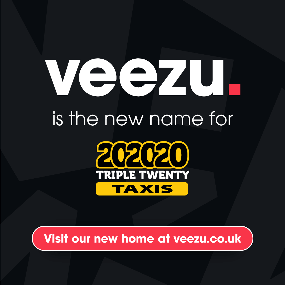 Veezu is the new name for Triple Twenty Taxis. Visit our new home at veezu.co.uk